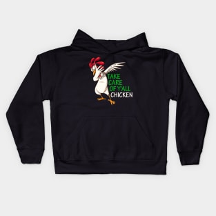 Take Care of Y'all Chicken funnt football T-Shirt Kids Hoodie